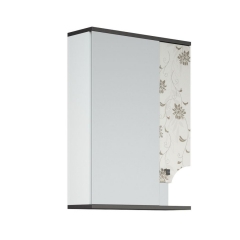 Зеркало-шкаф Corozo Koral Хризантема 55 3206 Белый